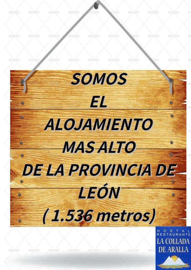 Hostal La Collada De Aralla Aralla de Luna Extérieur photo